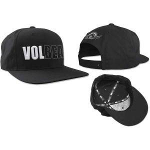 Volbeat - Logo Bl Snapback C i gruppen MERCHANDISE / Accessoarer / Hårdrock hos Bengans Skivbutik AB (4250244)