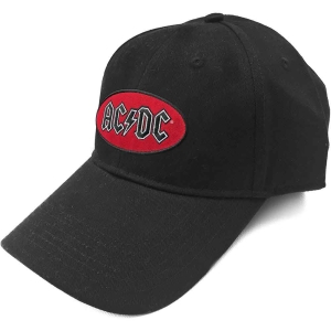 Ac/Dc - Oval Logo Bl Baseball C i gruppen MERCHANDISE / Keps / Hårdrock hos Bengans Skivbutik AB (4250249)