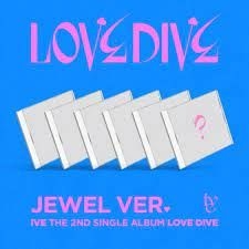 IVE - 2nd Single (LOVE DIVE) Jewel Ver Limited Edition (Random Version) i gruppen Minishops / K-Pop Minishops / IVE hos Bengans Skivbutik AB (4250471)