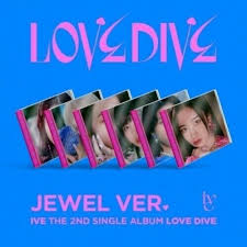 IVE - 2nd Single (LOVE DIVE) Jewel Ver Limited i gruppen ÖVRIGT / Korr_grupp / Art.under.overvak250318 hos Bengans Skivbutik AB (4250471)