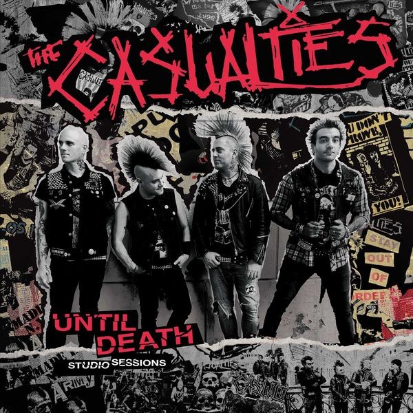 The Casualties - Until Death - Studio Sessions i gruppen VINYL / Hårdrock hos Bengans Skivbutik AB (4250941)