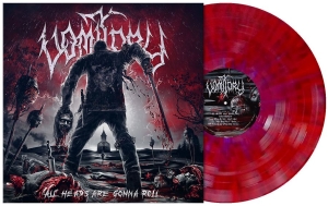 Vomitory - All Heads Are Gonna Roll (Red Splat i gruppen VINYL / Hårdrock hos Bengans Skivbutik AB (4254427)