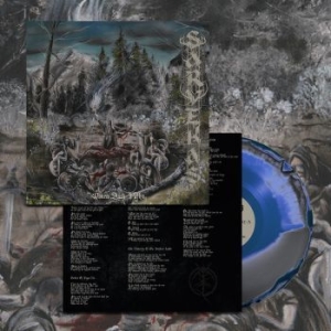 Sarvekas - Woven Dark Paths (Blue/Greyvinyl Lp i gruppen VINYL / Hårdrock/ Heavy metal hos Bengans Skivbutik AB (4254557)