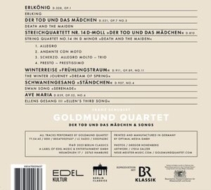 Franz Schubert - Schubert: Der Tod Und Das Madchen & i gruppen CD / Klassiskt hos Bengans Skivbutik AB (4255668)
