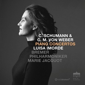 Luisa Imorde - C. Schumann & Weber: Piano Concerto i gruppen Externt_Lager / Naxoslager hos Bengans Skivbutik AB (4255669)