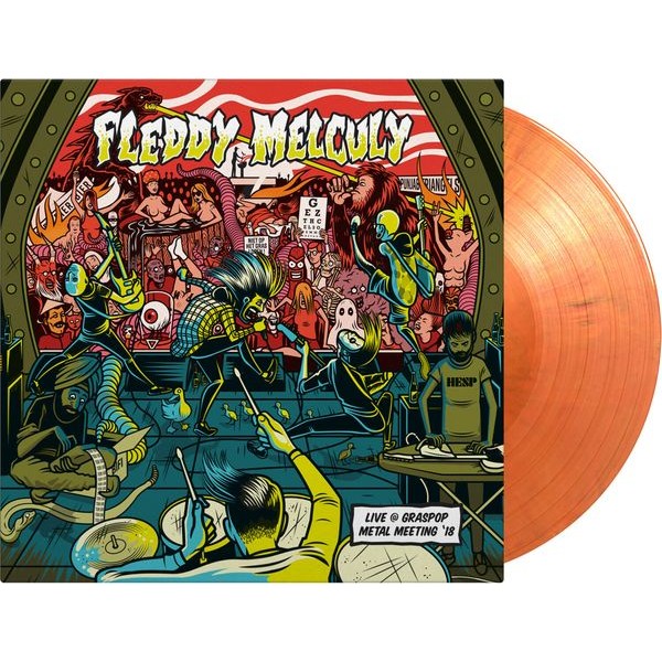 Fleddy Melculy - Live @ Graspop Metal Meeting '18 i gruppen VINYL / Hårdrock/ Heavy metal hos Bengans Skivbutik AB (4255739)