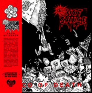 Extra Hot Sauce - Taco Of Death (Red Vinyl) i gruppen VINYL / Hårdrock hos Bengans Skivbutik AB (4256833)