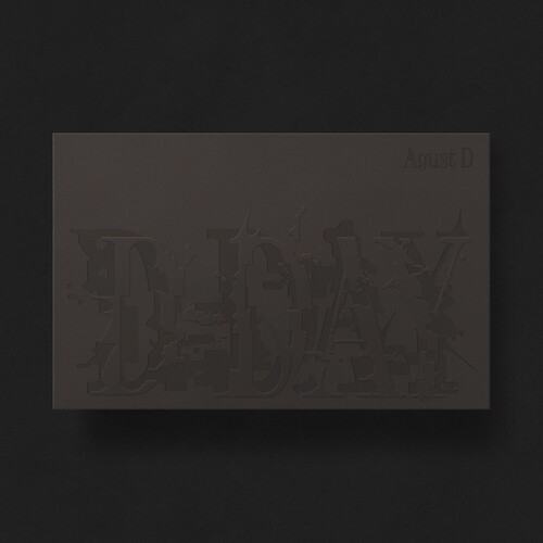 Agust D - D-Day i gruppen CD / Pop-Rock hos Bengans Skivbutik AB (4258043)