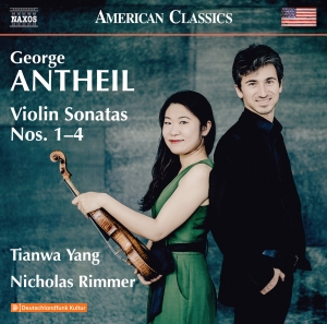 Antheil George - Violin Sonatas Nos. 1-4 i gruppen Externt_Lager / Naxoslager hos Bengans Skivbutik AB (4258199)
