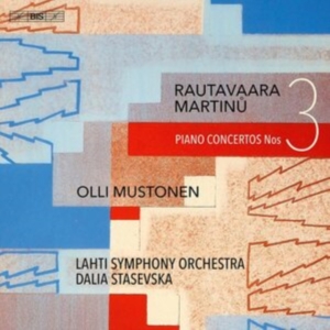 Rautavaara Einojuhani Martinu  B - Rautavaara & Martinu: Piano Concert i gruppen Externt_Lager / Naxoslager hos Bengans Skivbutik AB (4258444)