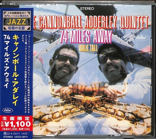 Cannonball Adderley - 74 Miles Away i gruppen CD / Jazz/Blues hos Bengans Skivbutik AB (4259564)