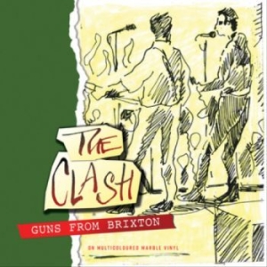 The Clash - Guns From Brixton (Marble) i gruppen VINYL / Pop-Rock hos Bengans Skivbutik AB (4261127)