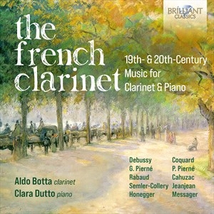 Aldo Botta - The French Clarinet - 19Th & 20Th C i gruppen Externt_Lager / Naxoslager hos Bengans Skivbutik AB (4261290)