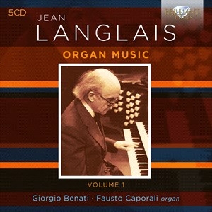Langlais Jean - Organ Music, Vol. 1 (5Cd) i gruppen Externt_Lager / Naxoslager hos Bengans Skivbutik AB (4261318)