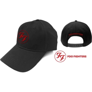 Foo Fighters - Red Circle Logo Bl Baseball C i gruppen MERCHANDISE / Keps / Pop-Rock hos Bengans Skivbutik AB (4262293)