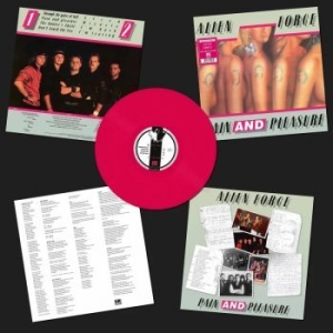 Alien Force - Pain And Pleasure (Pink Vinyl Lp) i gruppen VINYL / Hårdrock hos Bengans Skivbutik AB (4262984)
