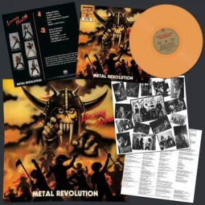 Living Death - Metal Revolution (Orange Vinyl Lp) i gruppen VINYL / Hårdrock/ Heavy metal hos Bengans Skivbutik AB (4262990)