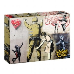 Banksy - Banksy Graffiti Painter (1000Pc) Puzzle i gruppen ÖVRIGT / Merchandise hos Bengans Skivbutik AB (4264580)