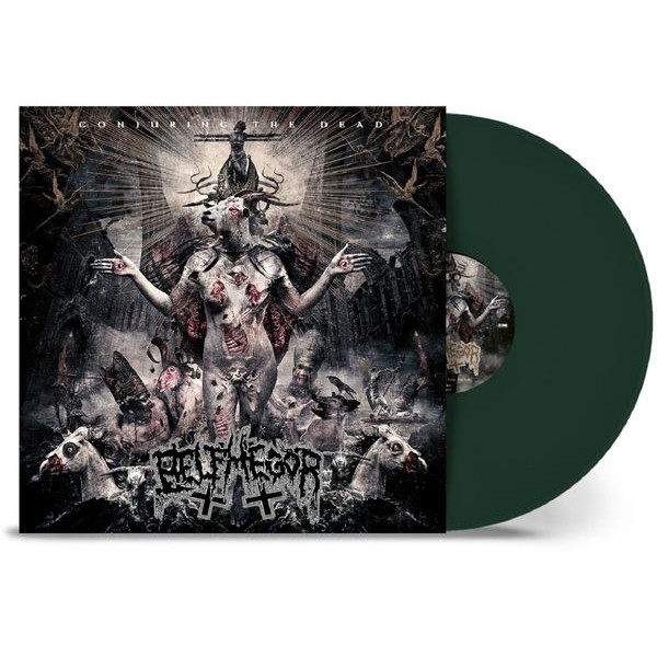 Belphegor - Conjuring The Dead(Dark Green) i gruppen VINYL / Hårdrock/ Heavy metal hos Bengans Skivbutik AB (4264742)