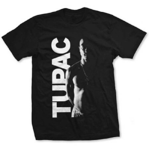 Tupac - Tupac Unisex T-Shirt: Side Photo i gruppen CDON - Exporterade Artiklar_Manuellt / T-shirts_CDON_Exporterade hos Bengans Skivbutik AB (4265034r)