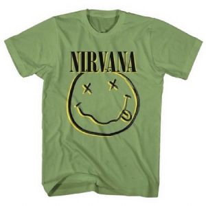 Nirvana - Nirvana Unisex T-Shirt: Inverse Smiley i gruppen CDON - Exporterade Artiklar_Manuellt / T-shirts_CDON_Exporterade hos Bengans Skivbutik AB (4265054r)