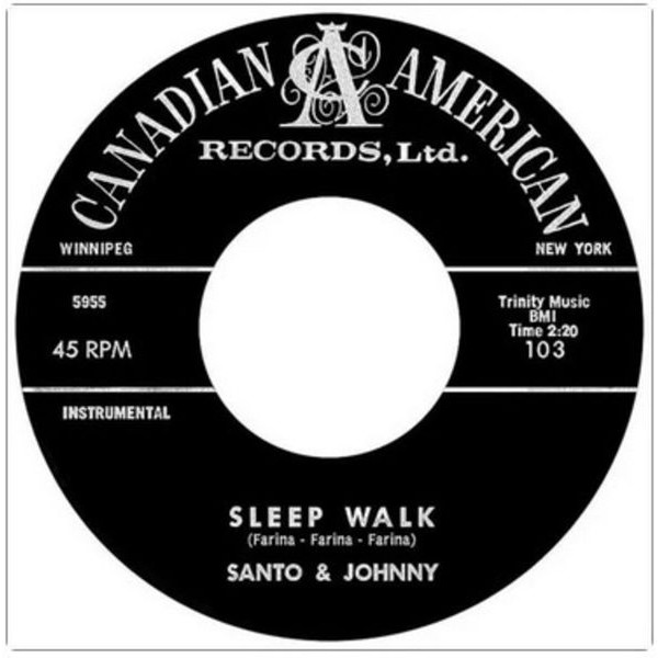 Santo & Johnny - Sleepwalk i gruppen VINYL / Pop hos Bengans Skivbutik AB (4265264)