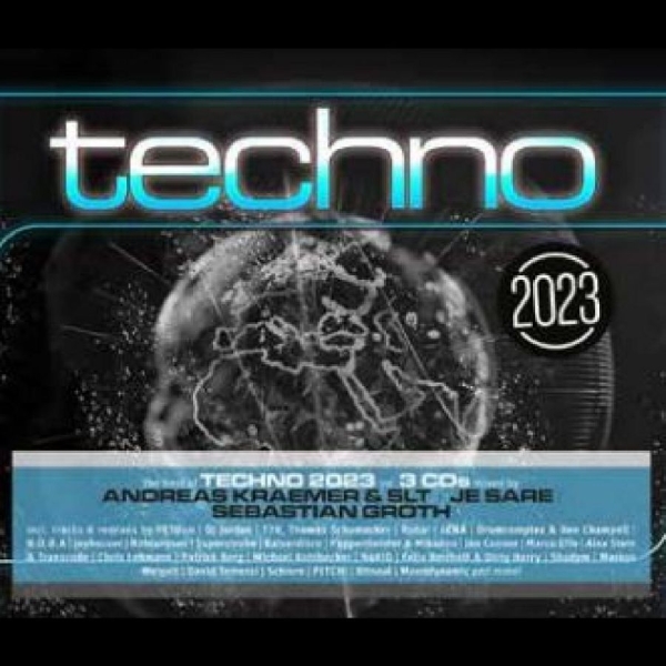 Various Artists - Techno 2023 i gruppen CD / Toppsäljare hos Bengans Skivbutik AB (4265415)