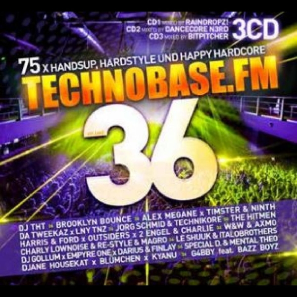 Various Artists - Technobase.Fm Vol. 36 i gruppen CD / Toppsäljare hos Bengans Skivbutik AB (4265434)