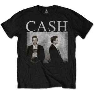 Johnny Cash - Unisex T-Shirt: Mug Shot i gruppen CDON - Exporterade Artiklar_Manuellt / T-shirts_CDON_Exporterade hos Bengans Skivbutik AB (4267893r)