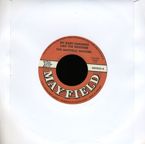 Mayfield Singers - My Baby Changes Like the Weather/ Don't i gruppen VINYL / RNB, Disco & Soul hos Bengans Skivbutik AB (4270787)