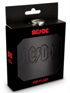 AC/DC - Ac/Dc Logo - Hip Flask i gruppen MERCH / Minsishops-merch / Ac/Dc hos Bengans Skivbutik AB (4271622)