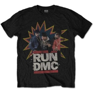 Run DMC - Unisex T-Shirt: POW! i gruppen ÖVRIGT / MK Test 5 hos Bengans Skivbutik AB (4271663r)