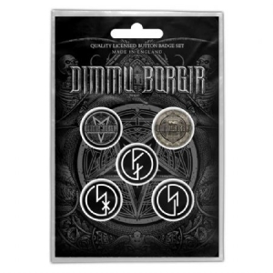 Dimmu Borgir - Button Badge Pack: Eonian (Retail Pack) i gruppen ÖVRIGT / Merchandise hos Bengans Skivbutik AB (4271719)