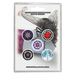 Red Hot Chili Peppers - Button Badge Pack: I'm With You (Retail  i gruppen MERCHANDISE / Pin-Button Badge / Pop-Rock hos Bengans Skivbutik AB (4271726)
