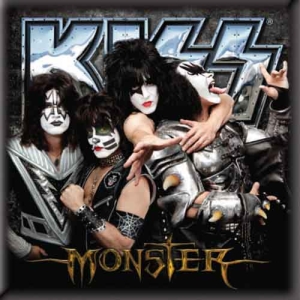 KISS - Fridge Magnet: Monster i gruppen MERCHANDISE / Magnet / Hårdrock hos Bengans Skivbutik AB (4271727)