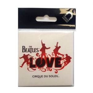 The Beatles - Love Fridge Magnet: Logo on White i gruppen MERCHANDISE / Magnet / Pop-Rock hos Bengans Skivbutik AB (4271741)