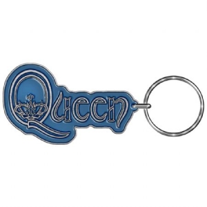 Queen - Keychain: Logo (Die-cast Relief) i gruppen MERCHANDISE / Nyckelring / Pop-Rock hos Bengans Skivbutik AB (4271744)
