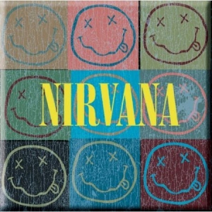 Nirvana - Fridge Magnet: Smiley Blocks i gruppen MERCHANDISE / Magnet / Pop-Rock hos Bengans Skivbutik AB (4271748)
