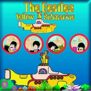 The Beatles - Fridge Magnet: Yellow Submarine Porthole i gruppen MERCHANDISE / Magnet / Pop-Rock hos Bengans Skivbutik AB (4271755)