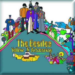 The Beatles - Fridge Magnet: Yellow Submarine Album i gruppen MERCHANDISE / Magnet / Pop-Rock hos Bengans Skivbutik AB (4271756)