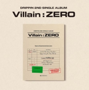 DRIPPIN - 2ND SINGLE ALBUM ( Villain : ZERO ) B VER. i gruppen ÖVRIGT / K-Pop Kampanj 15 procent hos Bengans Skivbutik AB (4271857)