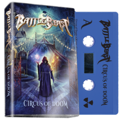 Battle Beast - Circus Of Doom (Blue MC) i gruppen Hårdrock/ Heavy metal hos Bengans Skivbutik AB (4275340)
