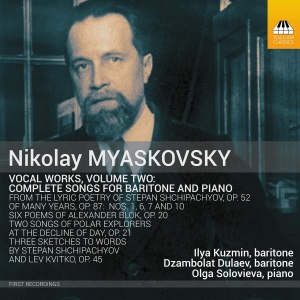 Myaskovsky Nikolay - Vocal Works, Vol. 2 i gruppen Externt_Lager / Naxoslager hos Bengans Skivbutik AB (4275358)