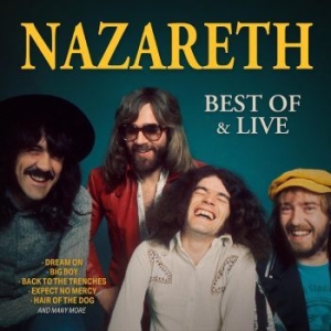 Nazareth - Best Of & Live i gruppen CD / Hårdrock/ Heavy metal hos Bengans Skivbutik AB (4276297)