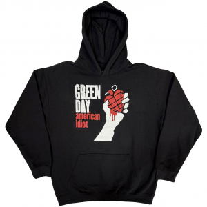 Green Day - American Idiot Uni Bl Hoodie  i gruppen ÖVRIGT / Övrigt / aub hos Bengans Skivbutik AB (4276369r)