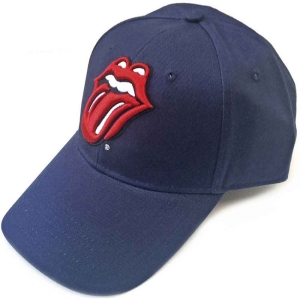 Rolling Stones - Classic Tongue Navy Baseball C i gruppen MERCHANDISE / Keps / Pop-Rock hos Bengans Skivbutik AB (4276410)