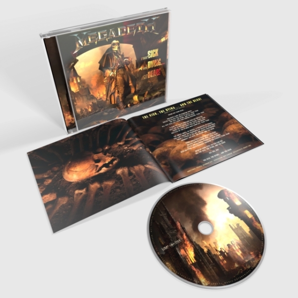 Megadeth - The Sick, The Dying? And The Dead! i gruppen ÖVRIGT / -Start 300 CD Blowout hos Bengans Skivbutik AB (4276750)