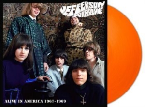 Jefferson Airplane - Alive In America 1967-1969 (Orange) i gruppen VINYL / Pop-Rock hos Bengans Skivbutik AB (4276896)