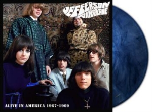 Jefferson Airplane - Alive In America 1967-1969 (Blue) i gruppen VINYL / Rock hos Bengans Skivbutik AB (4277045)