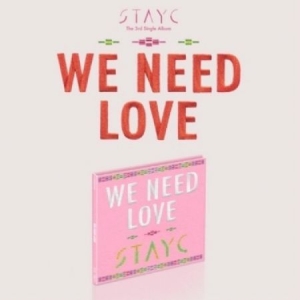 Stayc - (WE NEED LOVE) Digipack Ver. i gruppen Minishops / K-Pop Minishops / Stayc hos Bengans Skivbutik AB (4279510)